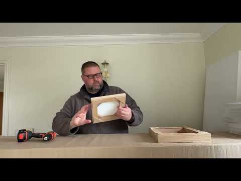 Deep Edge Oak Floating Frame & Box Board Canvas (40mm)