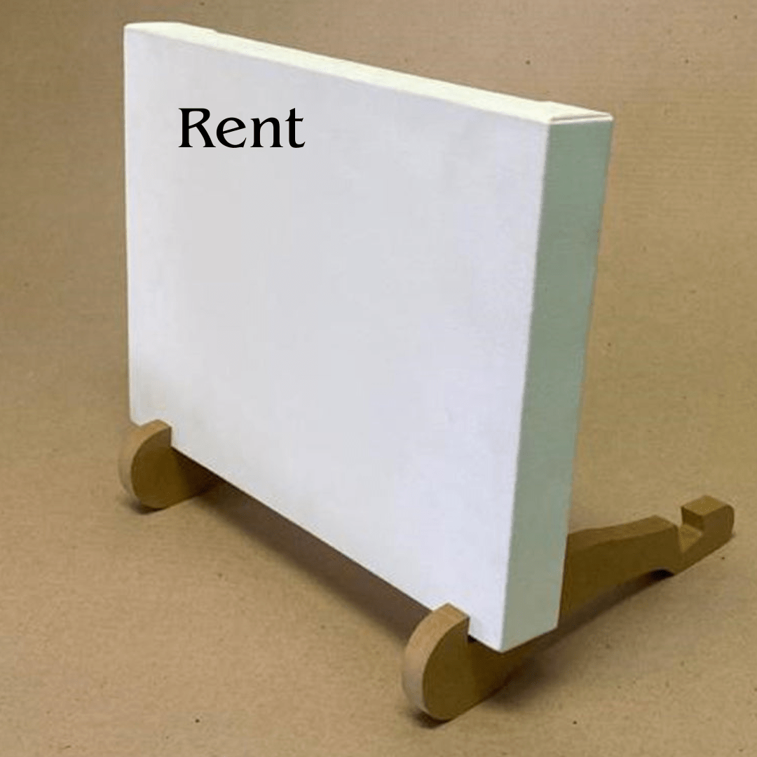 Rental Pocket Easel – Reusable Canvas Stand Set - Art Canvas Factory