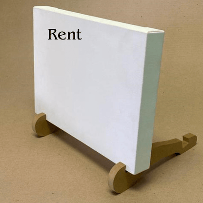 Rental Pocket Easel – Reusable Canvas Stand Set - Art Canvas Factory