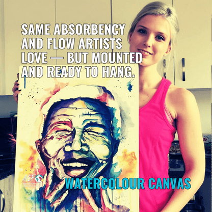 Watercolour Canvas – 40mm Deep - Art Canvas Factory